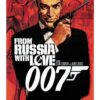JAMES BOND 007 MOVIE POSTER ILLUSTRATION - FROM RUSSIA WITH LOVE 