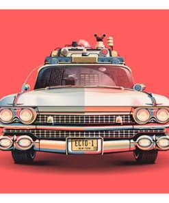 GHOSTBUSTERS CAR, CAR-3.