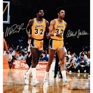 Magic Johnson and Kareem Abdul Jabbar MALI-9.