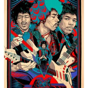 ''Jimi Hendrix 3'' Mus-32.