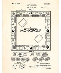 U.S. Patent, Monopoly, PTN-005.