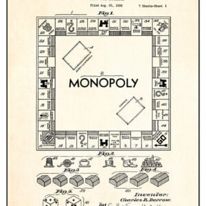 U.S. Patent, Monopoly, PTN-005.