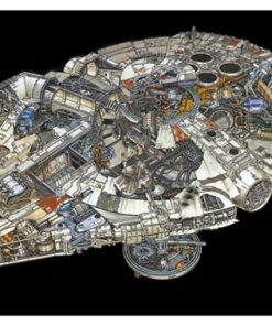 STAR WARS, Millennium Falcon, STW-92.