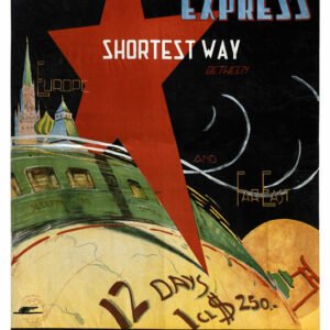 Intourist, posters from the Soviet era, Adv-319