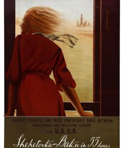 Intourist, posters from the Soviet era, Adv-322