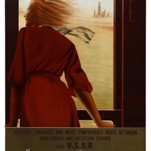 Intourist, posters from the Soviet era, Adv-322