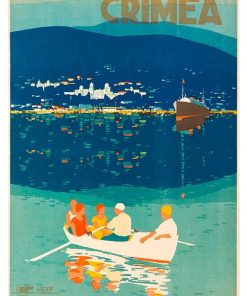Intourist, posters from the Soviet era, Adv-329