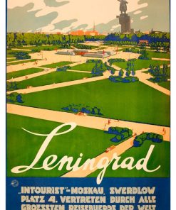 Intourist, posters from the Soviet era, Adv-330