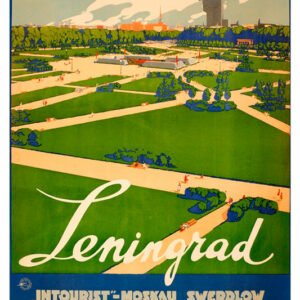 Intourist, posters from the Soviet era, Adv-330