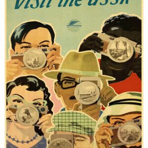 Intourist, posters from the Soviet era, Adv-331