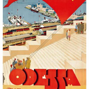 Intourist, posters from the Soviet era, Adv-334