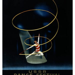 Intourist, posters from the Soviet era, Adv-337