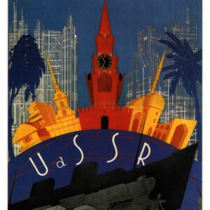 Intourist, posters from the Soviet era, Adv-339