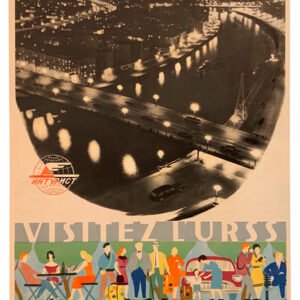 Intourist, posters from the Soviet era, Adv-342