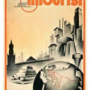 Intourist, posters from the Soviet era, Adv-344