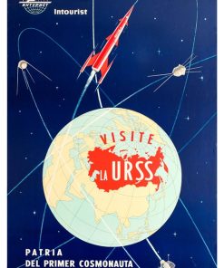 Intourist, posters from the Soviet era, Adv-345