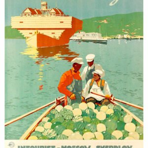 Intourist, posters from the Soviet era, Adv-348