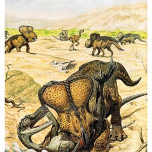 Vintage Dinosaur Art, Natr-036