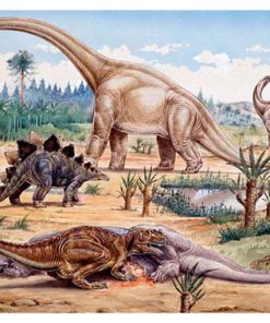 Vintage Dinosaur Art, Natr-037