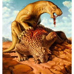 Vintage Dinosaur Art, Natr-061