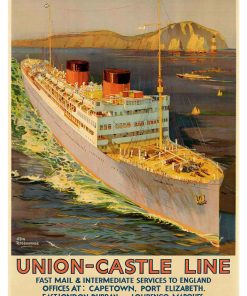 Union Castle Line, Africa, SA-85