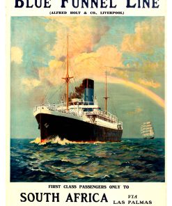 Blue Funnel  Line, Africa, SA-97