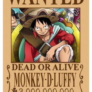 Monkey D. Luffy, Wanted, One Piece, Cmx-916