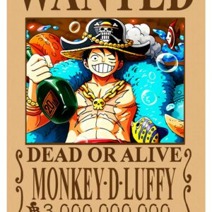 Monkey D. Luffy, Wanted, One Piece, Cmx-918