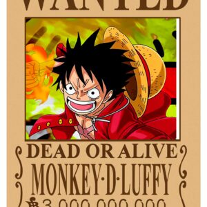 Monkey D. Luffy, Wanted, One Piece, Cmx-921