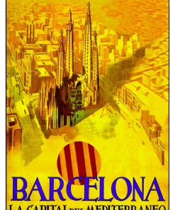 Barcelona, Capital del Mediterraneo, Adv-TL-154