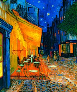 Café Terrace at Night, Vincent van Gogh, LG-ARPI-008