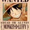 Wanted Monkey D Luffy  LG-Cmx-212