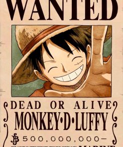 Wanted Monkey D Luffy  LG-Cmx-212