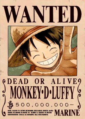 Wanted Monkey D Luffy  LG-Cmx-212