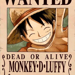 Wanted Monkey D Luffy  LG-Cmx-212