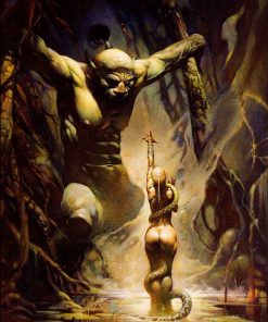 Swamp demon Frank Frazetta  . LG-Cmx-936