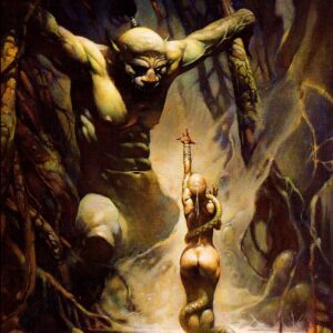 Swamp demon Frank Frazetta  . LG-Cmx-936