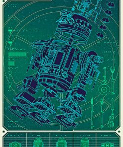 Star wars, R2D2, LG-STW-30