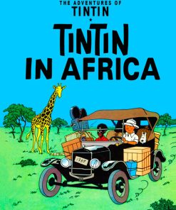 The Adventures of Tintin, 'Tintín in Africa'.,LG-TLS-30