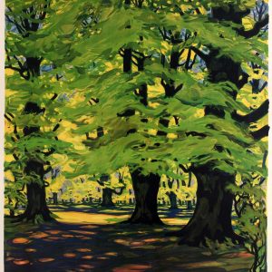 In a German forest (1935) ,Werner Von Axster-Heudtlass, LG-Adv-TL-089