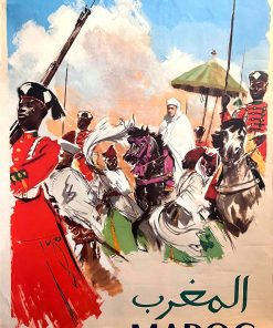 "Le Vendredi à Rabat", Albert Brenet, LG-Adv-TL-244